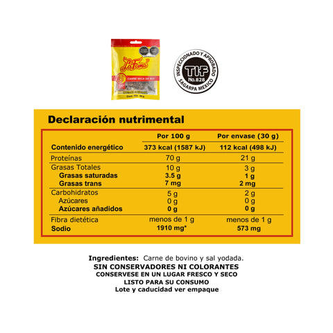 8 Botanas Natural 30g