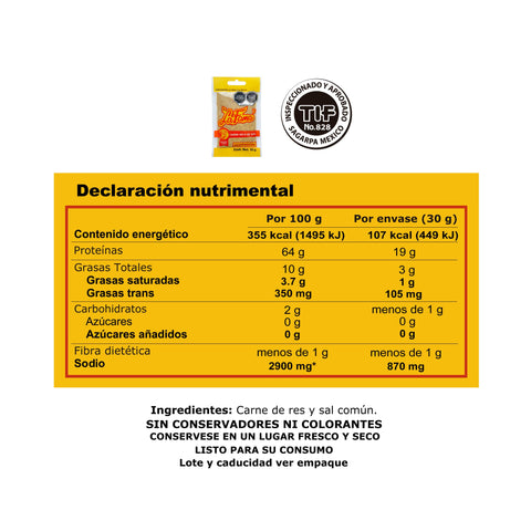 10 Deshebrada de 30g